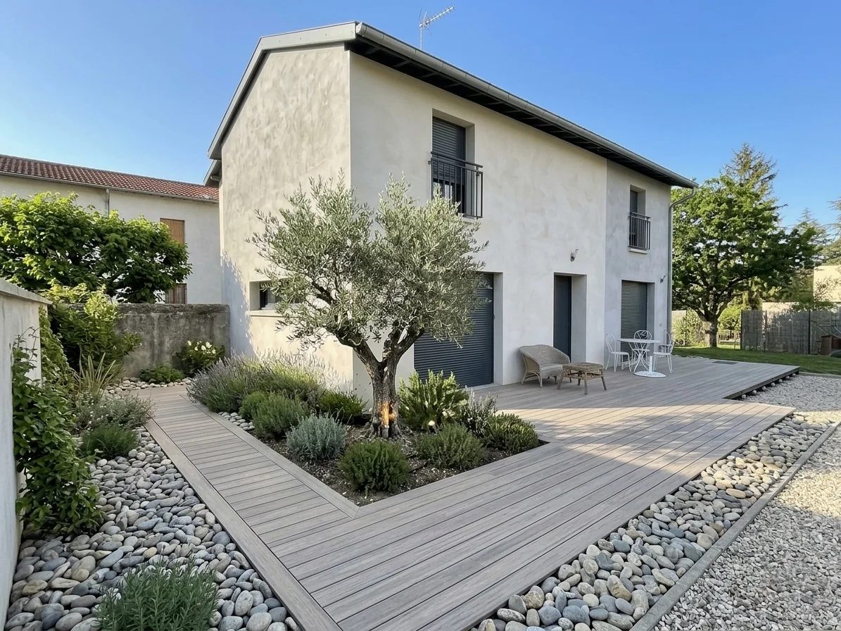 2 maisons en VEFA - Terrasse